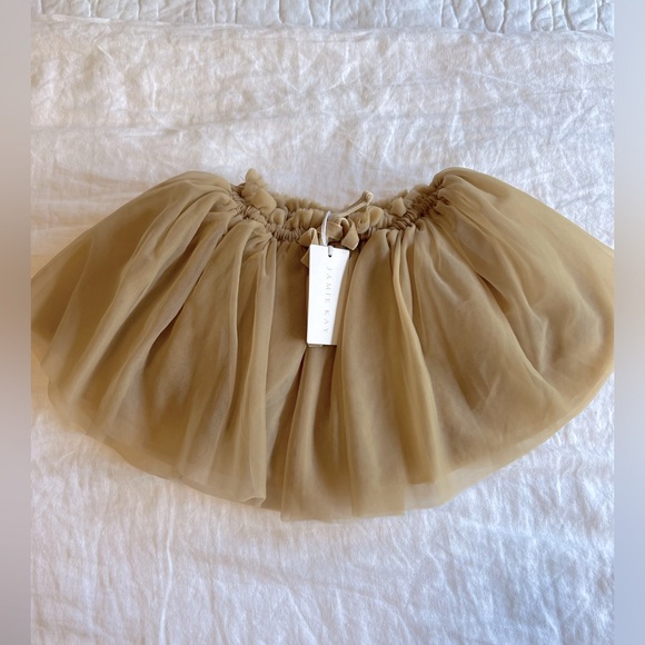 Jamie Kay Champagne tulle skirt 2Y NWT - Picture 1 of 3